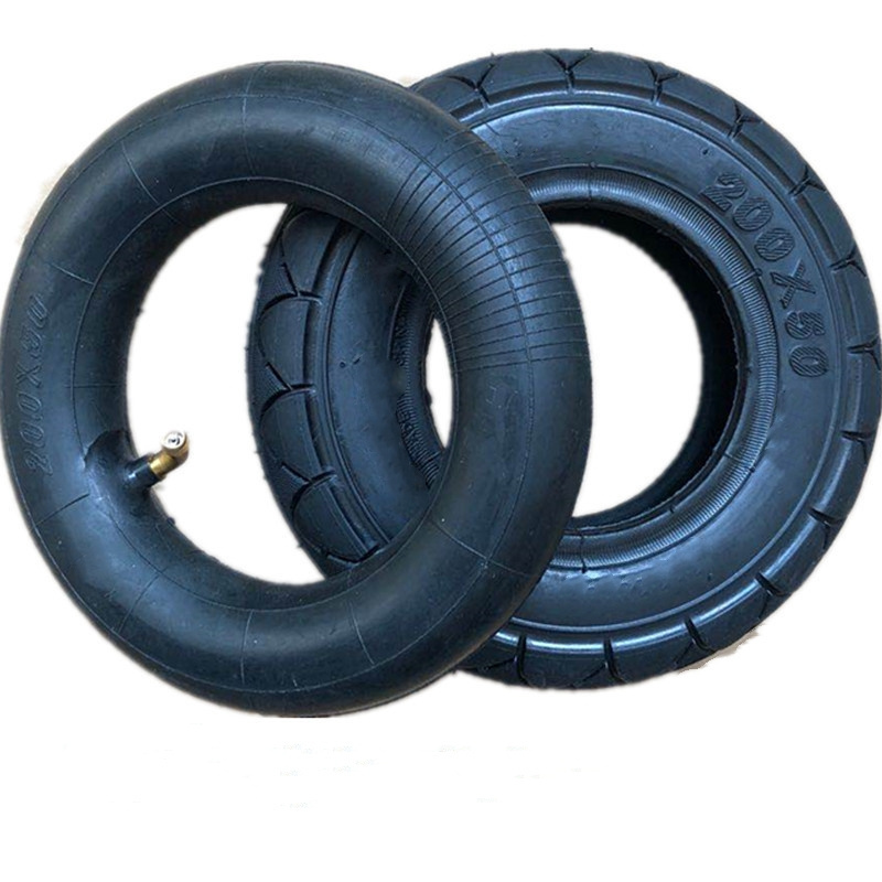 New date 200x50 inner tube 200*50 outer tire Electric car tire 8 inch skateboard inside the outer tire Factory wholesale