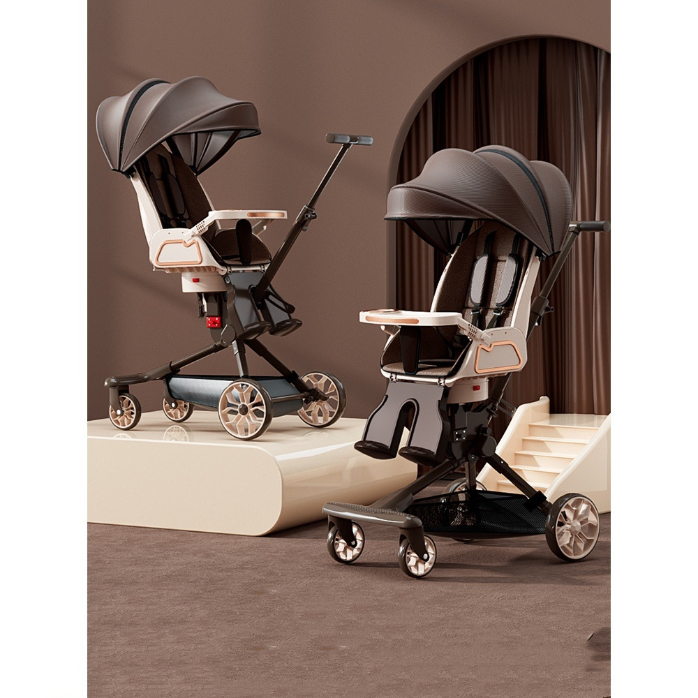 Baby good V9 Baby roller High landscape folding  bidirectional recliner baby roller stroller