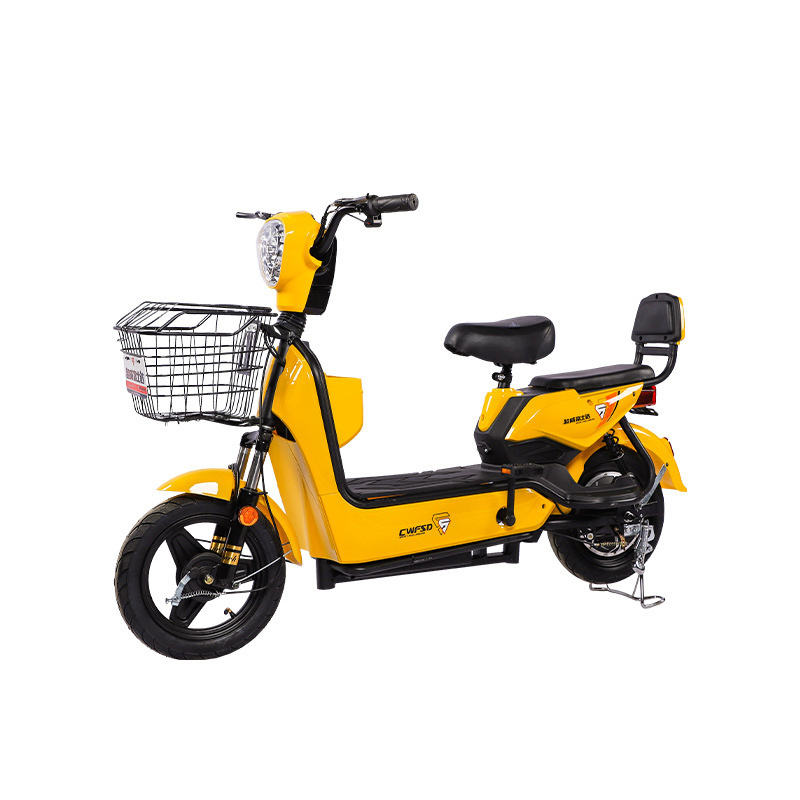 China New Type Electric Scooter 2 Seater 48v 350w Electric City Bike Ev Bike E Cycle Electric Bicycle Without Battery