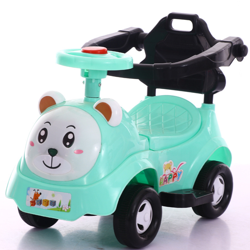 Children Ride On Car Four Wheel Kids Balance Car For 1-4 Years Old with music and lights