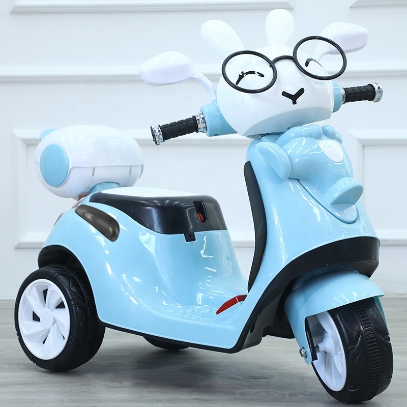 lovely cartoon music baby ride on  car kids battery motorcycle