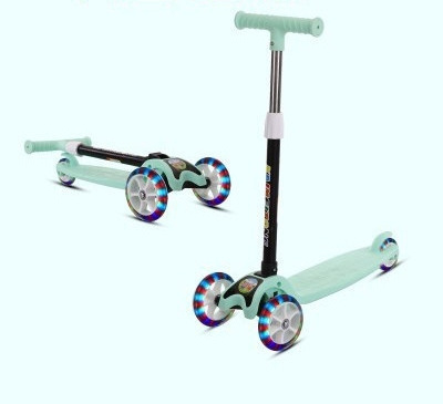 New children's scooter triplex with foldable seat board children's scooter veneer meter high car boys and girls