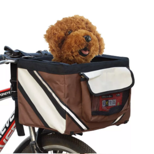 Bicycle pets carrier Pets go out bags Removable bike front basket