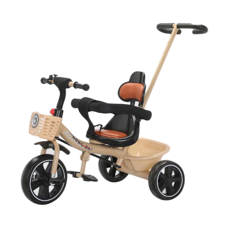 Factory Wholesale Cheap Eva/air Wheel Kid Push Tricycle Child Tricycle 3 Wheel With Canopy Tricycle