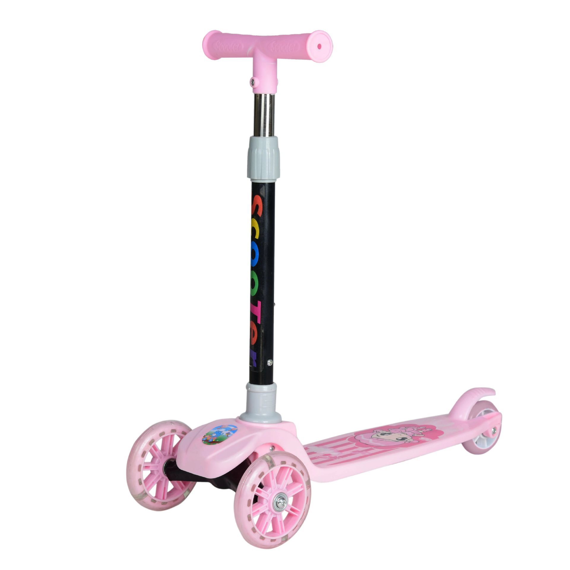 New children's scooter triplex with foldable seat board children's scooter veneer meter high car boys and girls