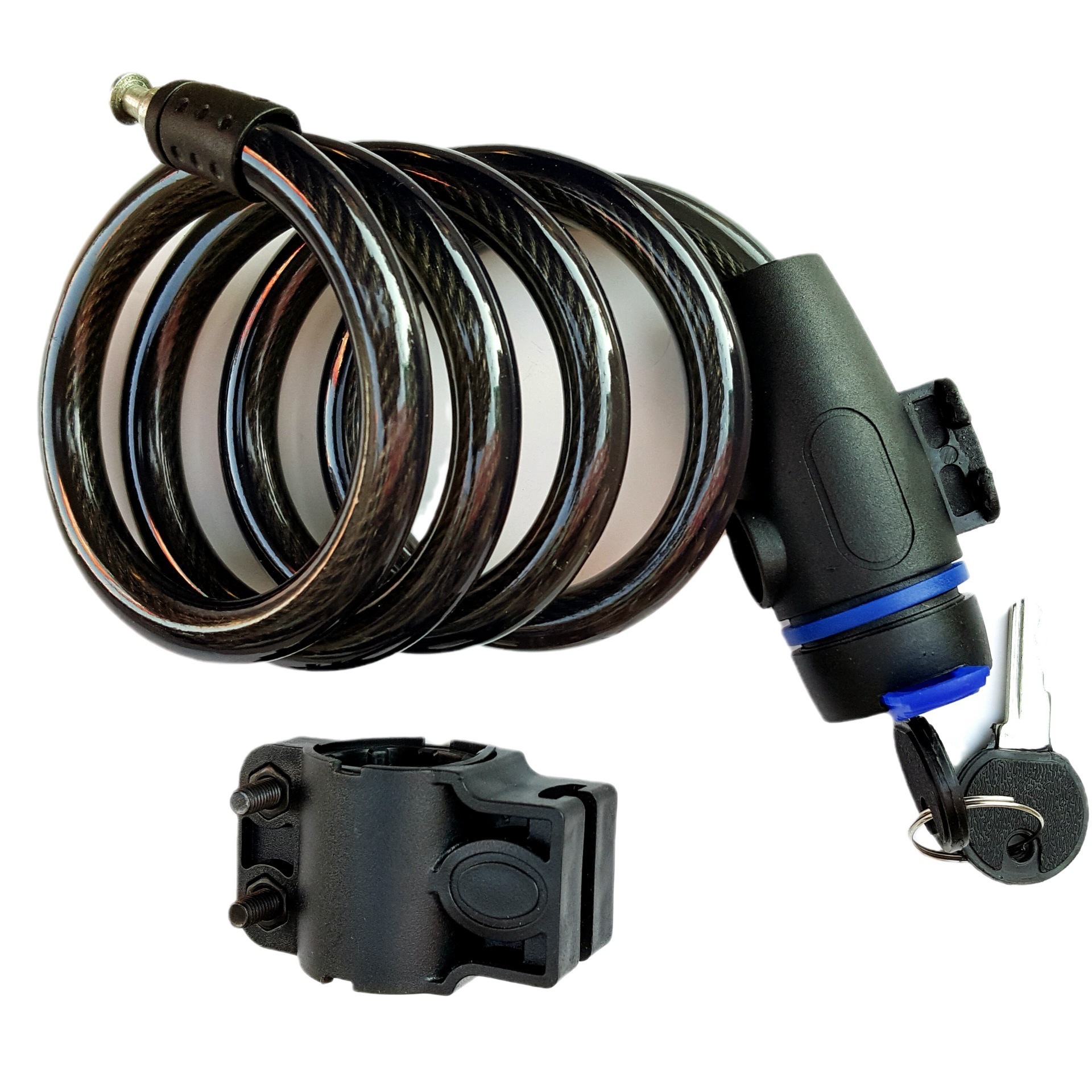 Wholesale bold 5108 bicycle ring lock mountain bike cable steel wire lock alloy steel wire lock