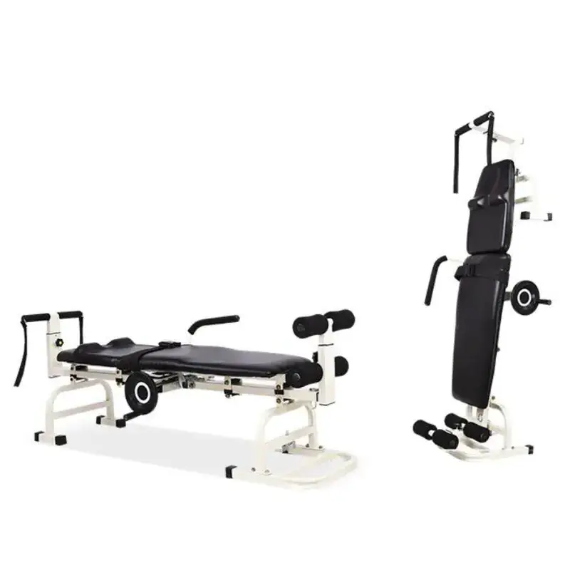 physiotherapy equipment cervical and lumbar multifunctional traction bed