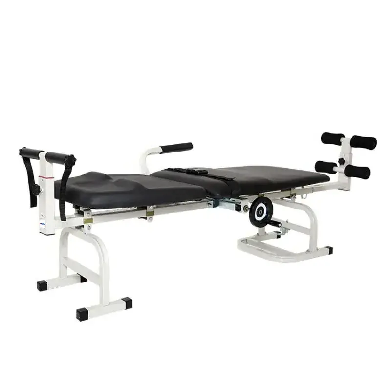 lumbar traction bed physical therapy rehabilitation equipment spinal traction bed