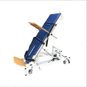 Children's standing rehabilitation multi-functional electric upright standing training bed