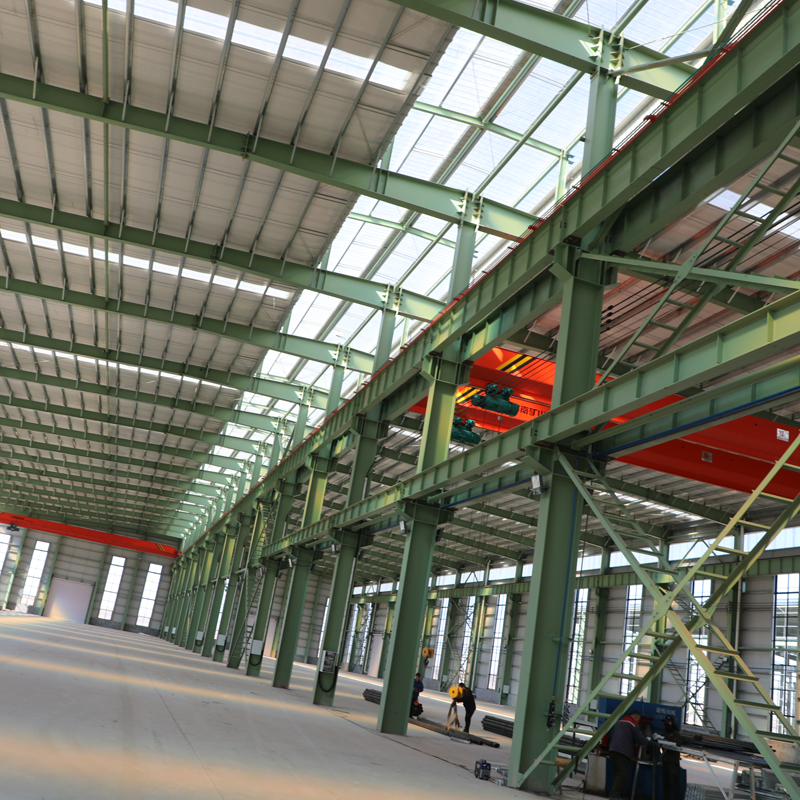 Portable Prefabricated Multifloor Steel Structure Warehouse / Workshop / Shed Steel Structure Warehouse