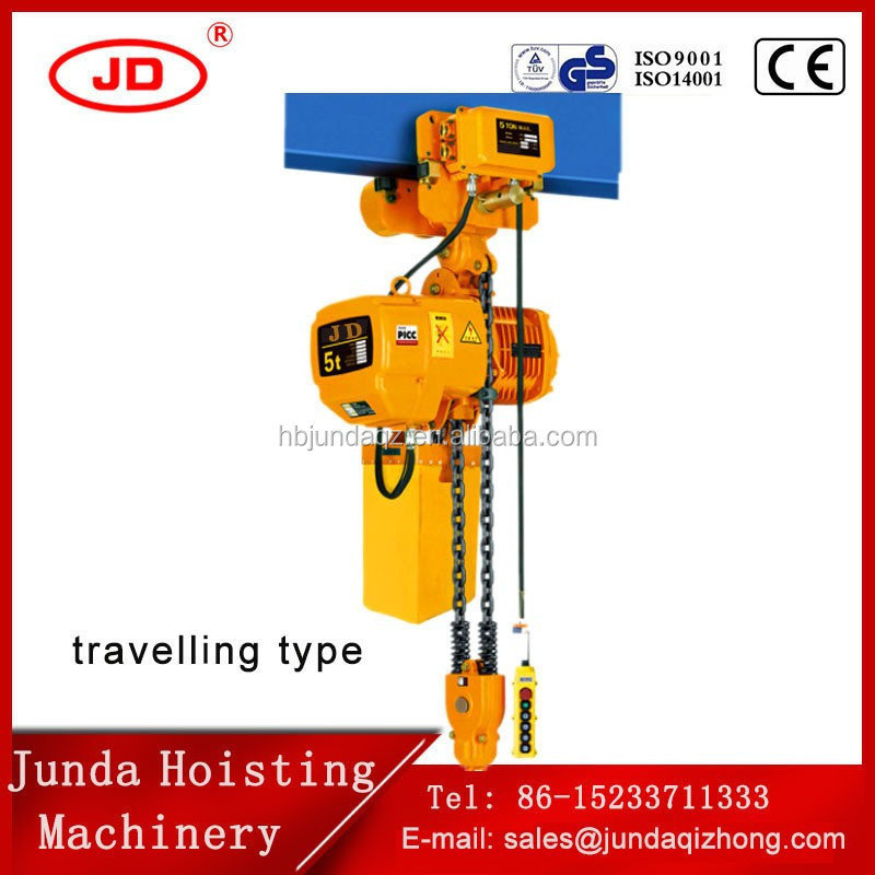 HHBB 3ton Construction Lift Nitchi Electric Chain Hoist