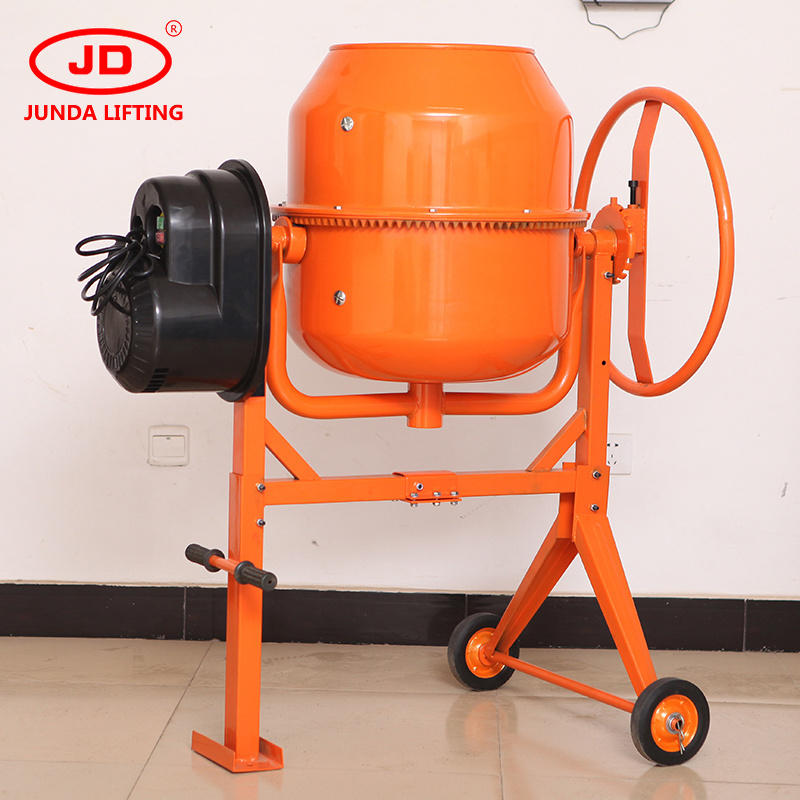 Manual electric mini truck concrete mixer