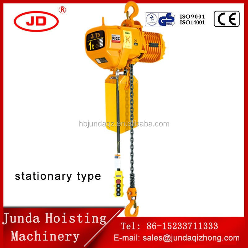 HHBB 3ton Construction Lift Nitchi Electric Chain Hoist