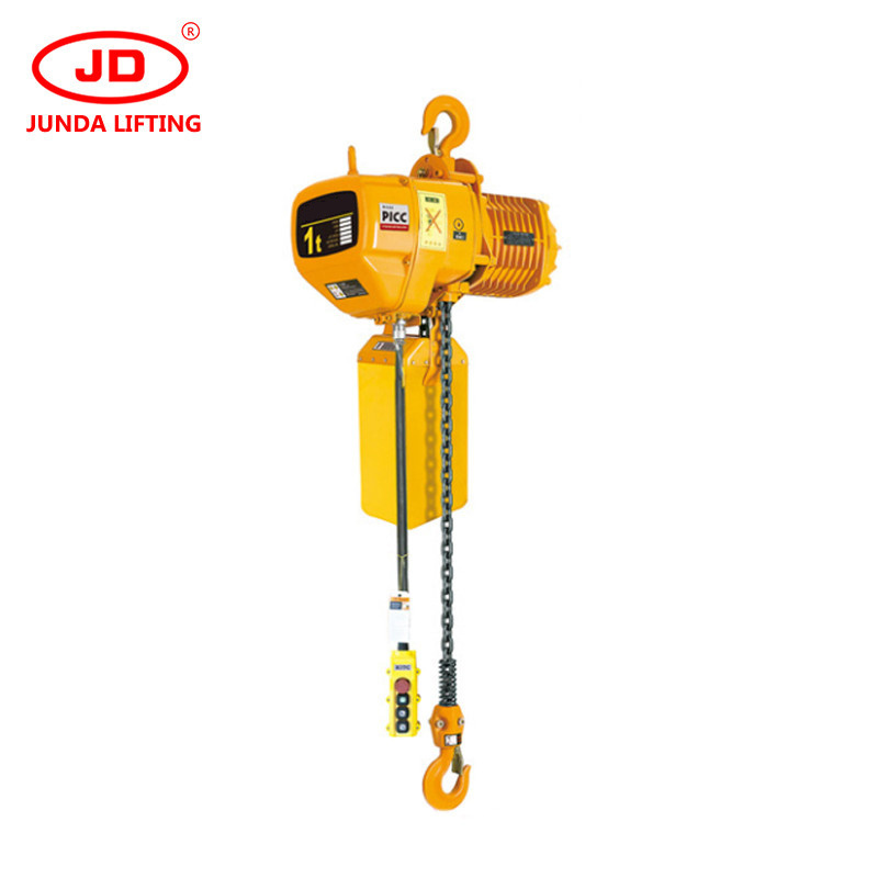 220V 380V 1 ton 5 ton used electric chain hoist from china manufacturer