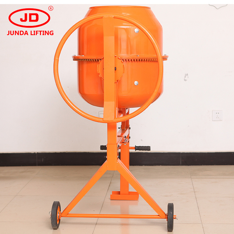 Manual electric mini truck concrete mixer