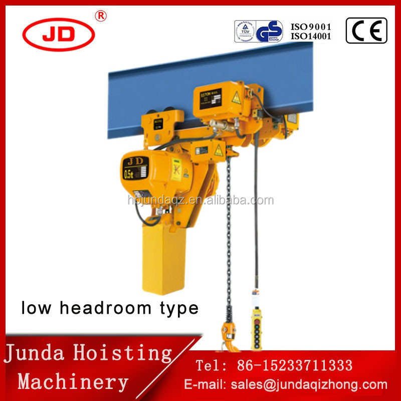 HHBB 3ton Construction Lift Nitchi Electric Chain Hoist