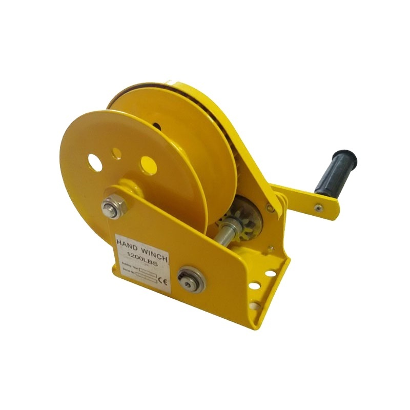 Portable 1200LB 1800LB 2600LB cable mini hand winch capstan winch