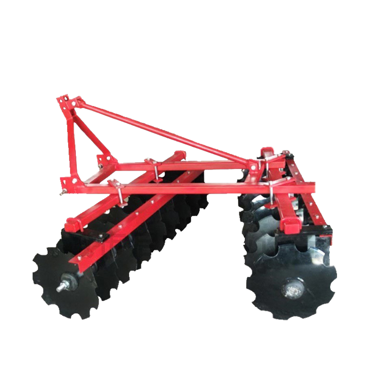 Tractor supporting tilling tools after ploughing soil Mounted light duty disc Harrow