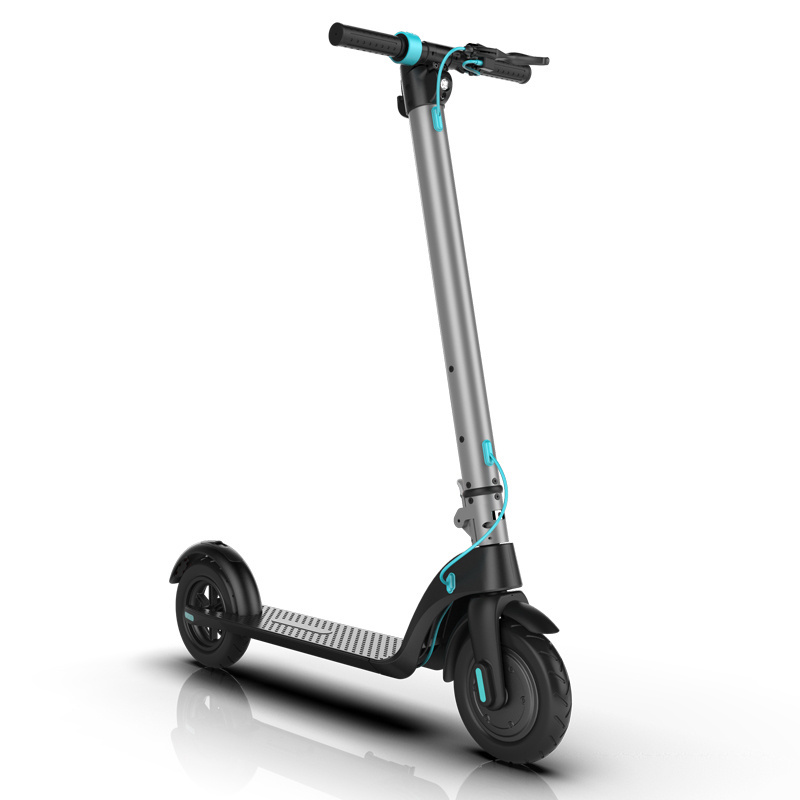 Foldable Manual Electric Scooter Folding Commuter E-Scooter for Adults 350W/60V Long-Range Battery for sale