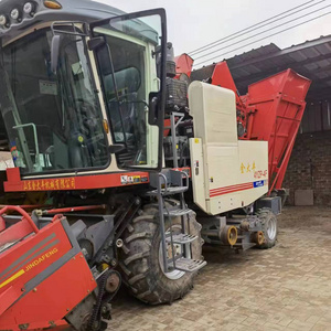 Used DAFNG mini harvesters harvesting machine 4YZP-4FA 4YZP-4F corn combine harvester to Iraq