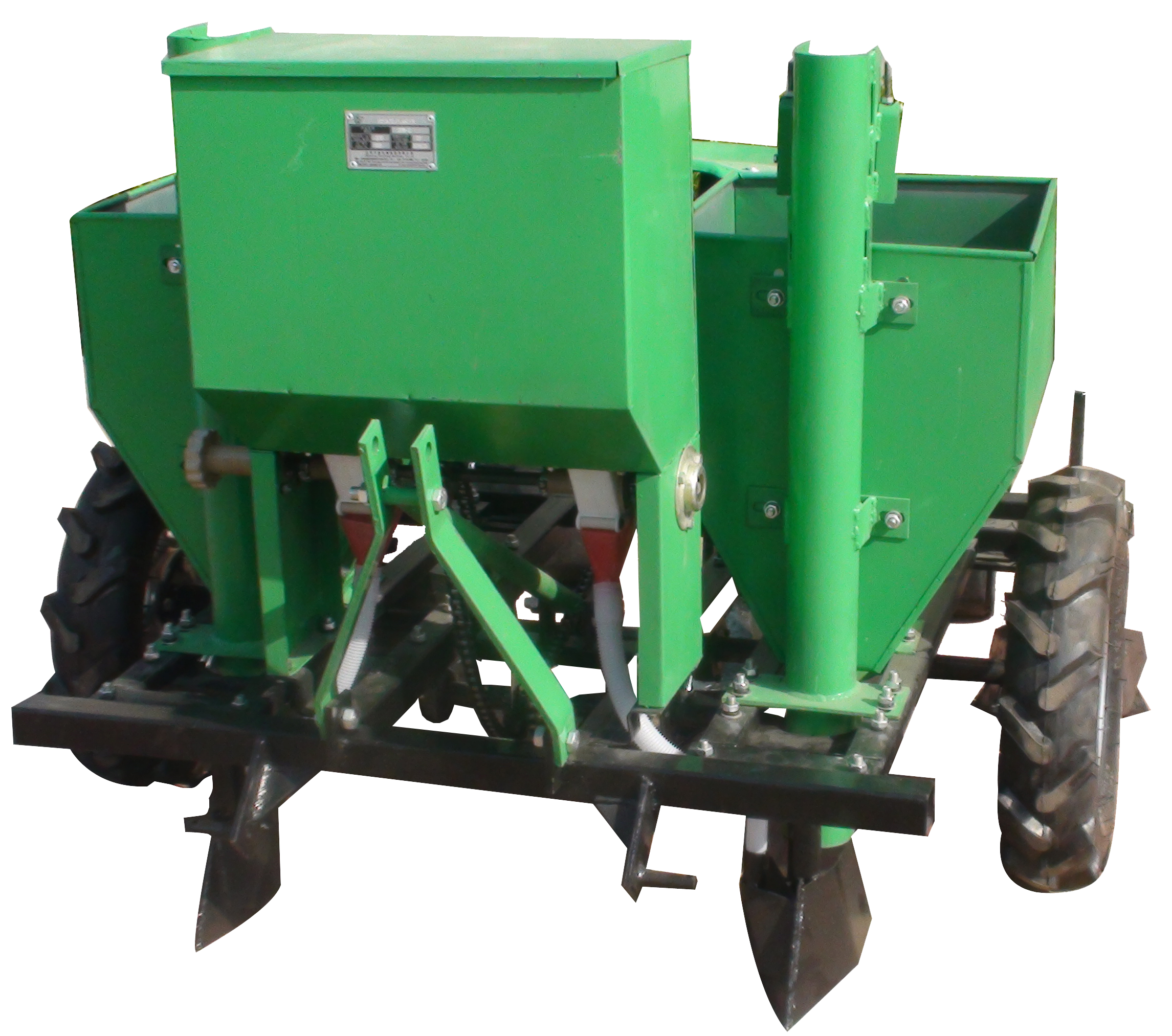 High Efficiency Planter Row  2 Row Walking Corn CAT II Planter Tractor fittings Potato planter