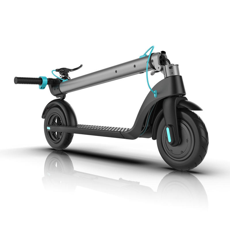 Foldable Manual Electric Scooter Folding Commuter E-Scooter for Adults 350W/60V Long-Range Battery for sale