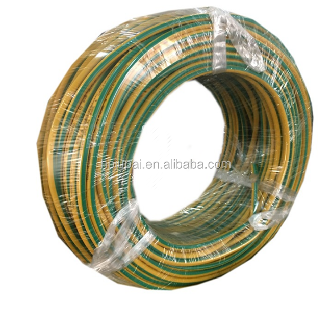 Jupai bv single core copper solid 15 awg electrical house wire 1.5mm bv electrical wire and cable