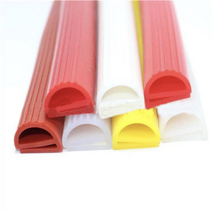 High Temperature Heat Resistant Double-e Shaped Silicone Rubber Extrusion Oven Door Seal Strips