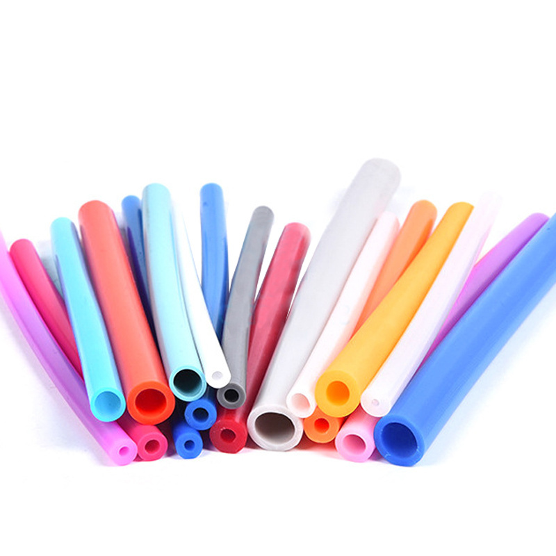 Custom Soft Flexible Silicone Hose Pipe Thin Wall Rubber Tubing Medical Food Grade Transparent Peristaltic Pump Silicone Tube