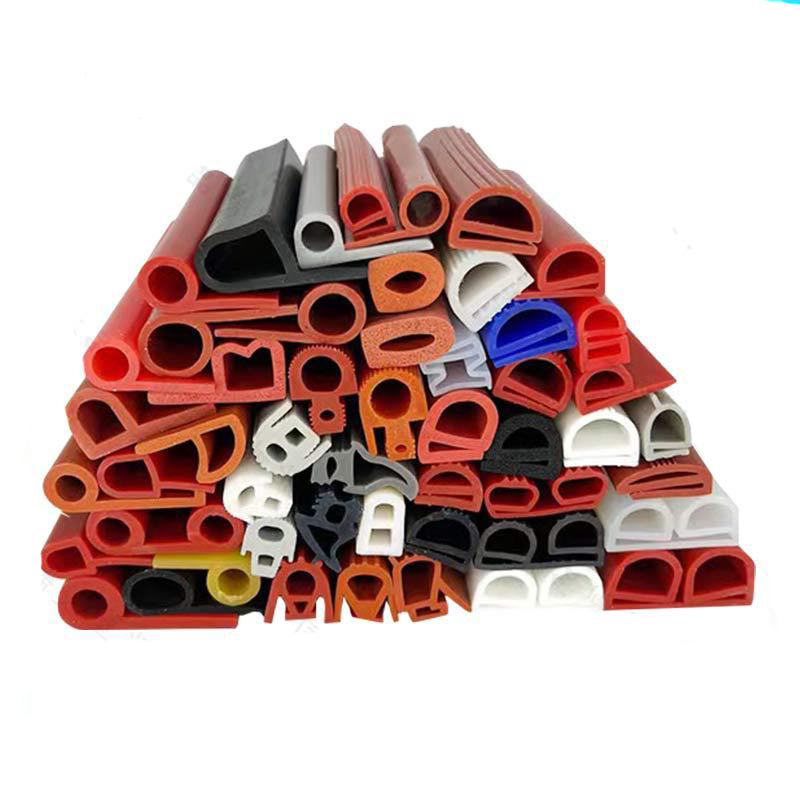 High Temperature Heat Resistant Double-e Shaped Silicone Rubber Extrusion Oven Door Seal Strips