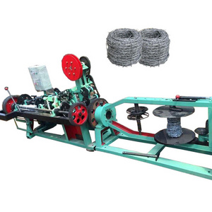 Used cheaper barbed wire making machine for sale /maquina para hacer alambre de pua