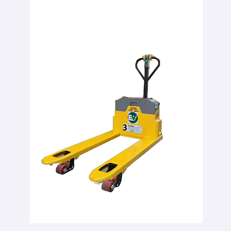 hand heavy duty AC pump palet truck metal wheels mute wheel wear-resisting Iron core polyurethane wheel pallet jack forklift