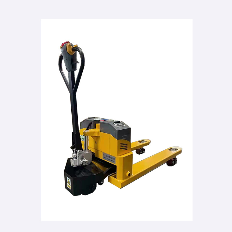 hand heavy duty AC pump palet truck metal wheels mute wheel wear-resisting Iron core polyurethane wheel pallet jack forklift