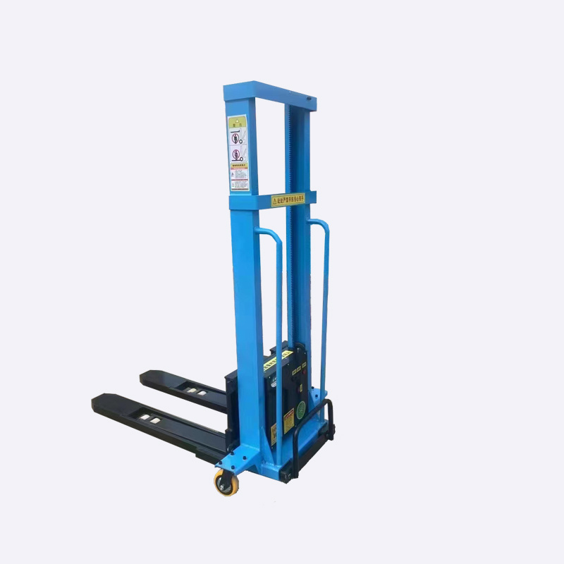 Hot sale full electric self loading stacker can automatically automatically load and unload pallets with the car