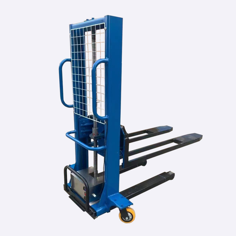 Hot sale full electric self loading stacker can automatically automatically load and unload pallets with the car