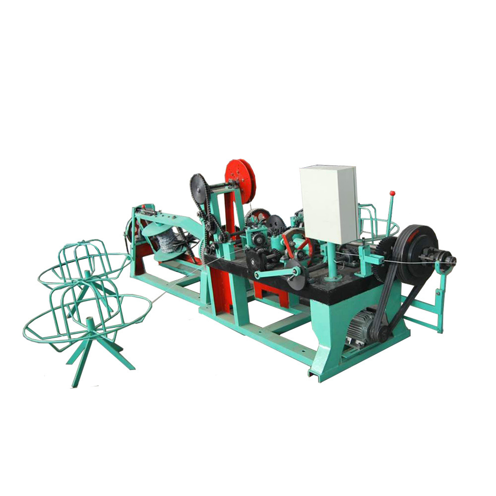 Used cheaper barbed wire making machine for sale /maquina para hacer alambre de pua