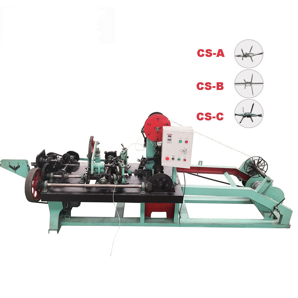 Used cheaper barbed wire making machine for sale /maquina para hacer alambre de pua