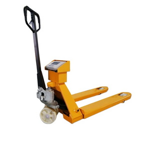 High quality hand pallet jack with weigh scale manual electric scale pallet truck