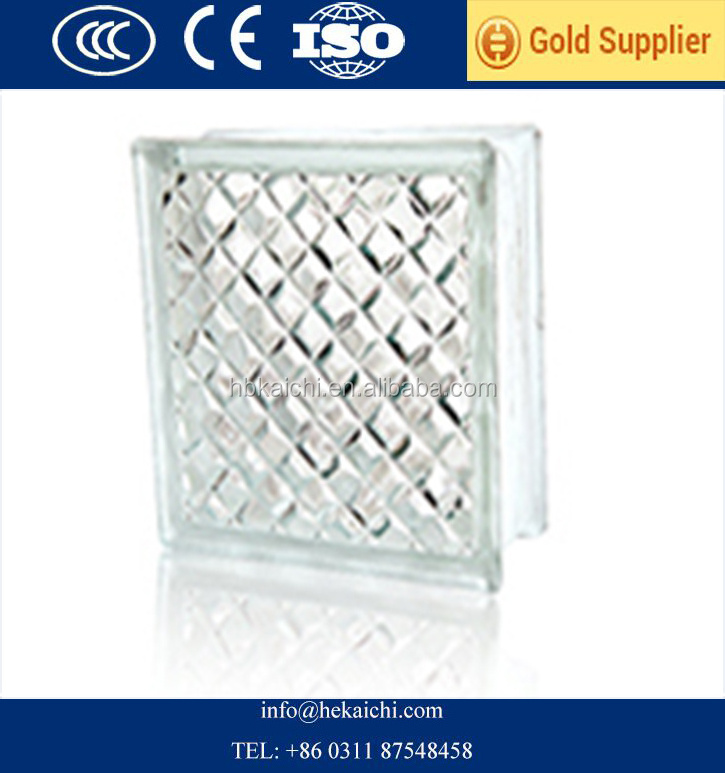 clear and color Glass brick