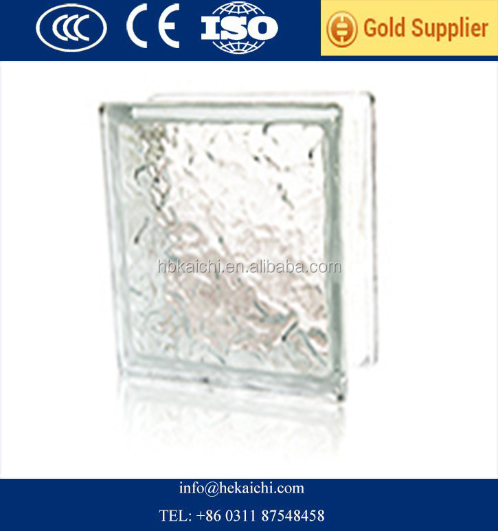 clear and color Glass brick