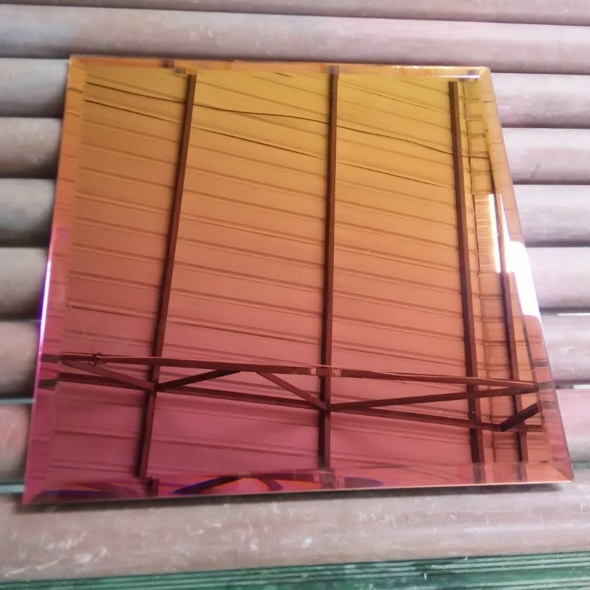 Top quality iridescent dichroic mirror glass