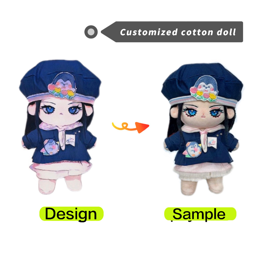 OEM Customized Plush Doll Cartoon Plush Toys High Quality For sale