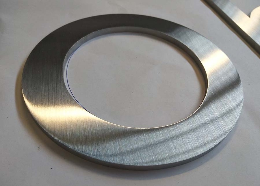 Metal Laser Cutting Parts With Single Side Brushed Factory custom Aluminum Stainless Steel Laser Cutting Service