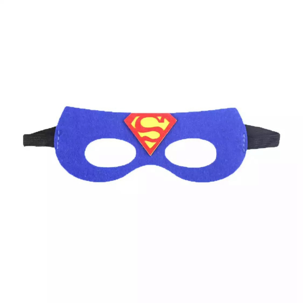 Hot selling good quality felt children's halloween party eye mask Patch Cartoon Spider-man mask