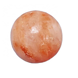 Wholesale 100% Pure Natural Pink Himalayan salt stone ball shape massage Good for Skin Body and Mind