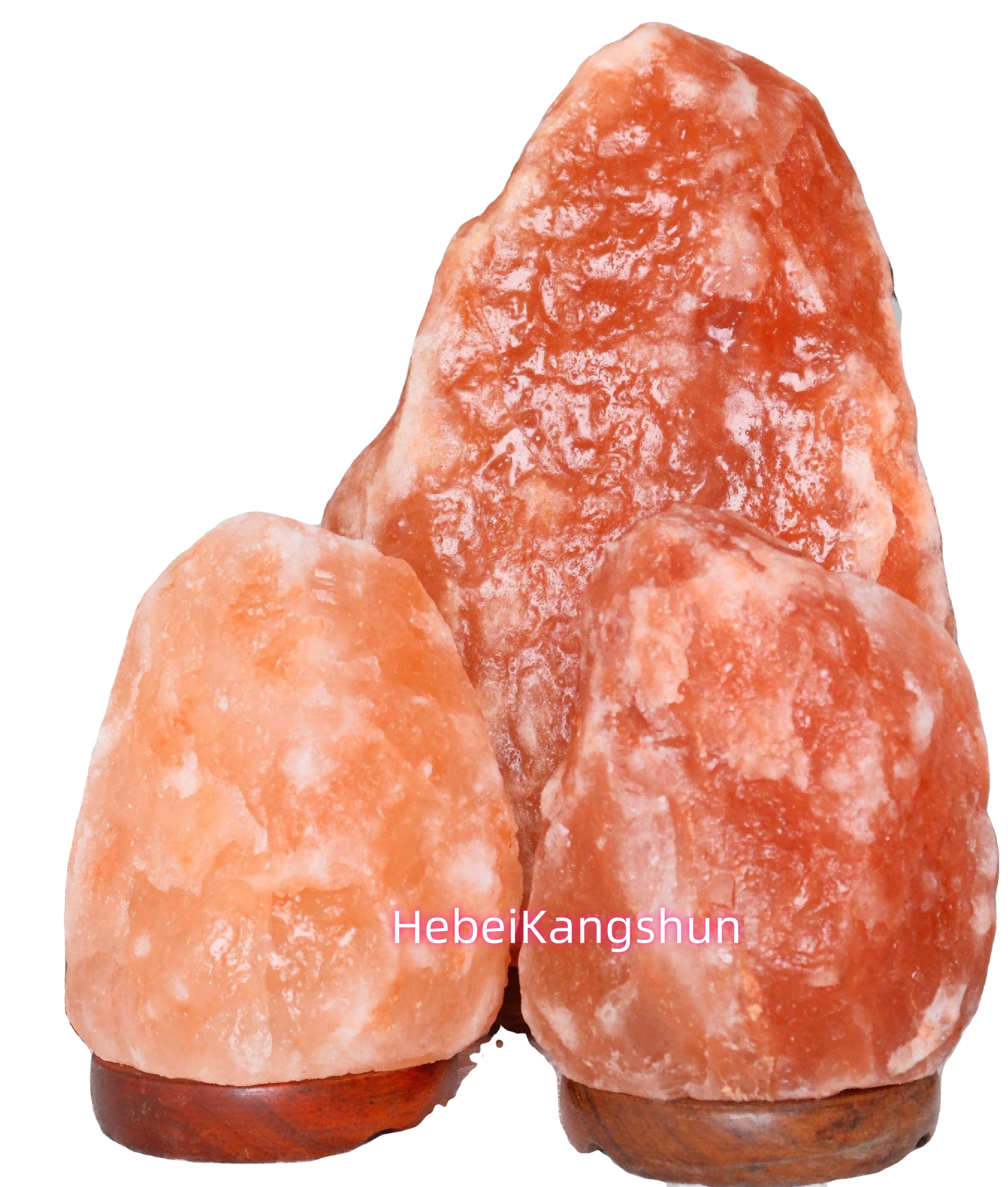 Hot selling himalayan pink stone crystal from Pakistan home decoration natural shape salt lamps dimmer control