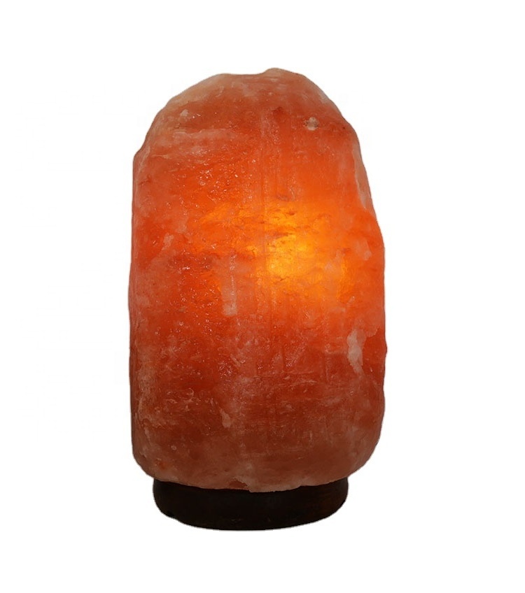 Electric white rock pink himalayan Pakistan natural shape crystal salt lamps cord set stone