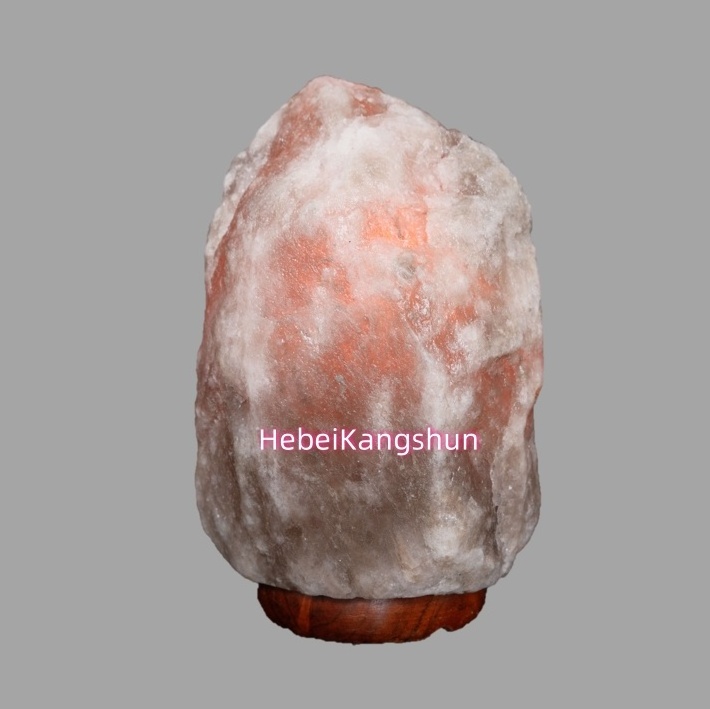 Hot selling himalayan pink stone crystal from Pakistan home decoration natural shape salt lamps dimmer control