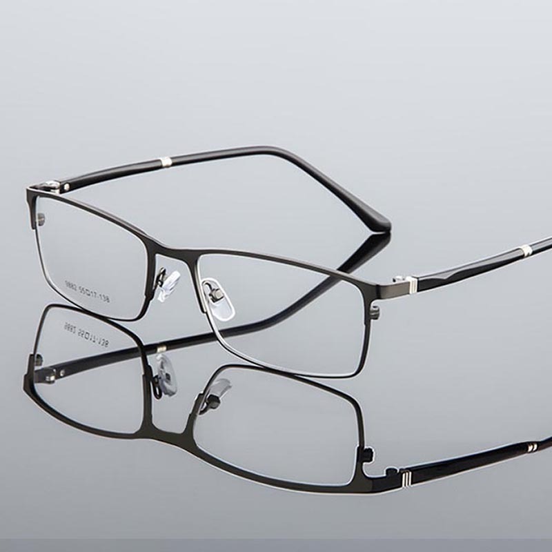 HBK Wholesale unbreakable TR90 Metal spectacle Optical Eyeglasses Frames for men