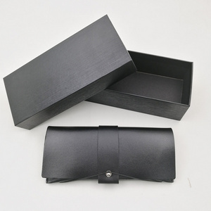 PU leather soft bag spectacle case, snapper, key box, Sunglass case for men women